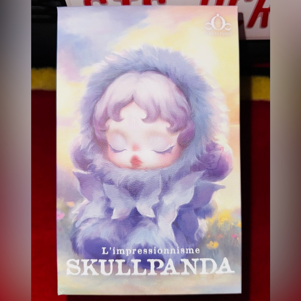 Authentic θSKULLPANDA L'impressionnisme Pendant - CONFIRMED, SEALED - WINDFLOWER - Picture 2 of 6